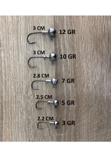 6435 Jighead 7 Gr ( 3 Adet )