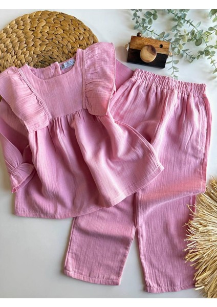 Yeni Sezon Kız Cocuk Muslın Takım fiyatları