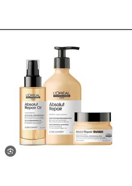 L'oreal Professionnel Absolut Repair 3 Lü Saç Bakım Paketi Evasaç fiyatları