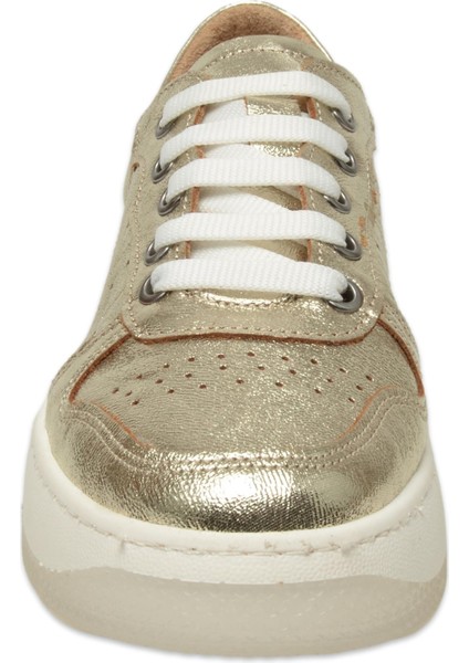 D25YA-435 Günlük Sneaker Altın Kadın Spor Ayakkabı modelleri