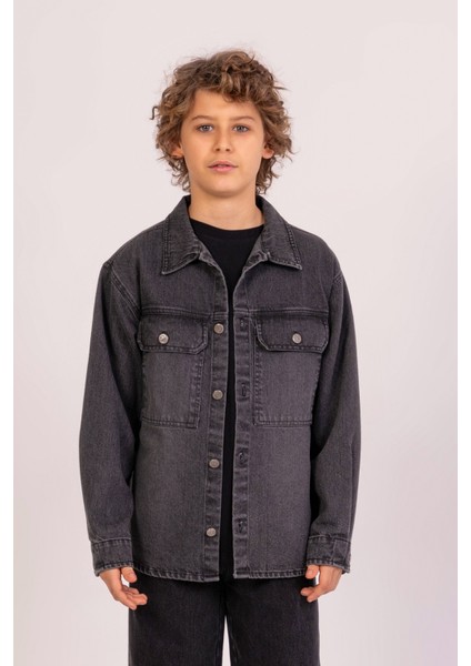 Dmb Boys & Gırls M 7670 Denim Gömlek Ceket 4-9 Yaş fiyatları