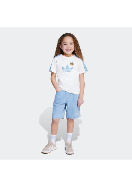Jz9942 Tee D Short Set Çocuk Eşofman Takımı