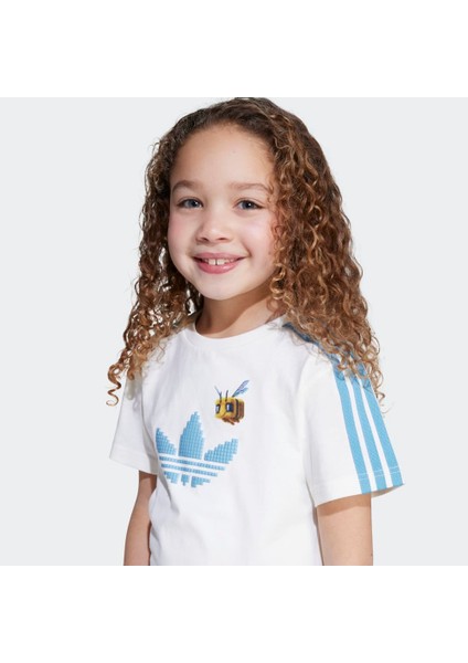 Jz9942 Tee D Short Set Çocuk Eşofman Takımı modelleri