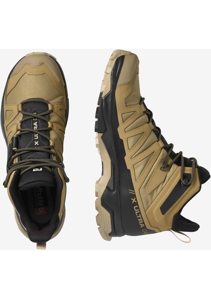 X Ultra 4 Mid Gore-Tex Erkek Outdoor Botu - Sarı