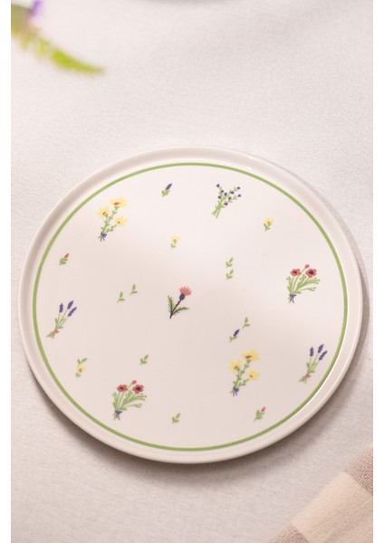 Botanical Seramik 4'lü Servis Tabağı Seti 26,5 cm