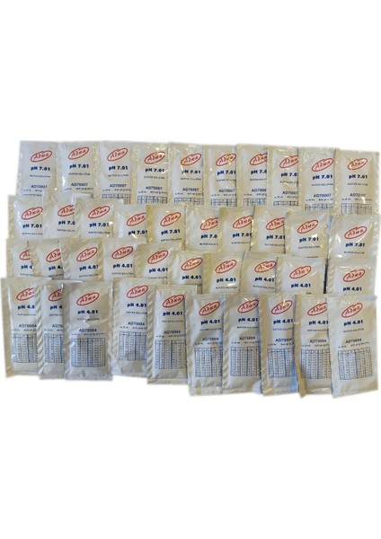 Adwa Ph Kalibrasyon Solüsyonu Seti Ph 4.01& Ph 7.01 Tampon Çözeltisi (20ML)