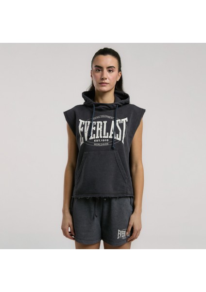 Authentic Boxing Oversize Kadın Gri SWEATSHIRT.333