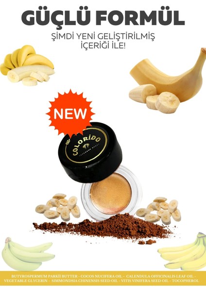 Colorido Bálsamo Bronce Nemlendirici Antioksidan Işıltı Veren E-Vitaminli Krem Balm(Ruj,far,allık) fiyatları