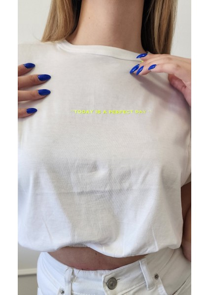 30185 Lastik Detaylı T-Shirt modelleri