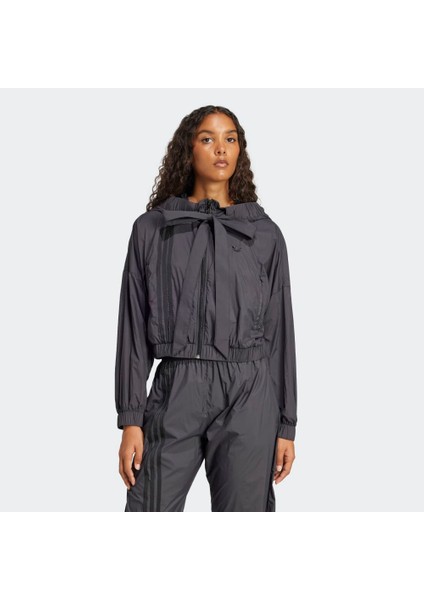 JJ0905 Ruched Bomber Kadın Tracktop