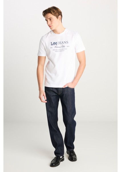 %100 Pamuk Relaxed Fit Geniş Kesim Normal Bel 101Z Lacivert Denim Jean Pantolon fiyatları