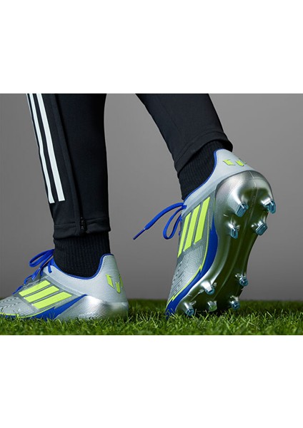 F50 Elite Fg Messi Erkek Çim Zemin Kramponu Ih0915 Gri