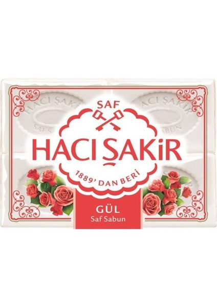 Banyo Sabunu Gül 600 gr x 4 Adet
