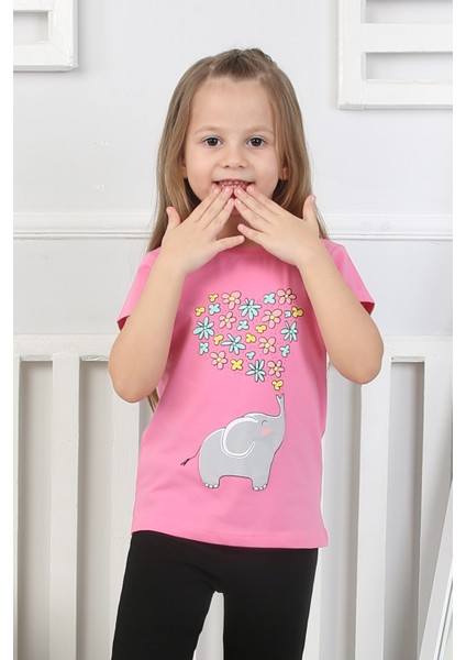 Kız Çocuk T-Shirt Filli