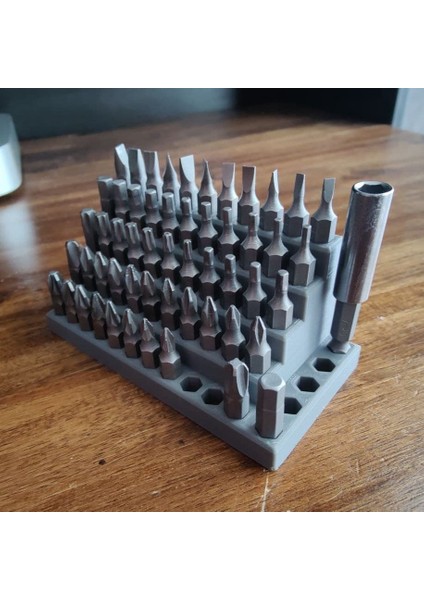 6mm Altıgen Tornavida Bitleri Için Basit Organizatör THN4904311