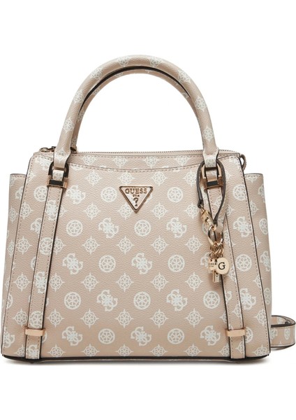 Kadın Bej Rengi Eco Erica Iki Bölmeli Satchel Çanta