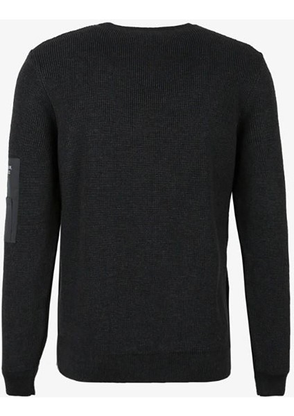 Bisiklet Yaka Cep Detaylı Slim Fit Erkek Kazak fiyatları