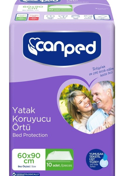 Yatak Koruyucu Örtü 60x90 10’lu