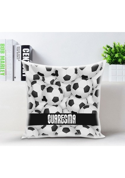 Kişiye Özel Yastık Kılıfı (Siyah Beyaz Temalı) 007