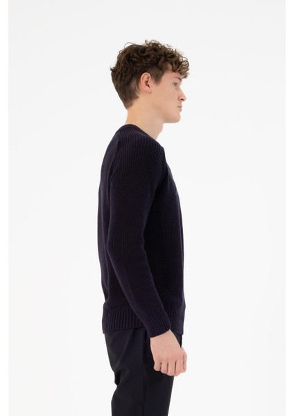 Bisiklet Yaka Örme Erkek Kazak modelleri