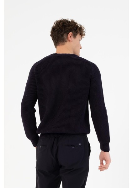 Bisiklet Yaka Örme Erkek Kazak indirimleri