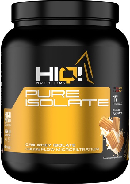 Hıq Pure Isolate 510 gr Bıscuıt Flavored
