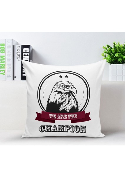 Kişiye Özel Yastık Kılıfı (Siyah Beyaz Temalı) 010