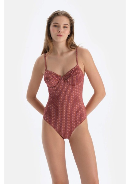 Kahverengi Balenli Mayo