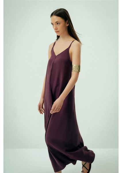 Cielo Ayarlanabilir Askılı Modal Elbise