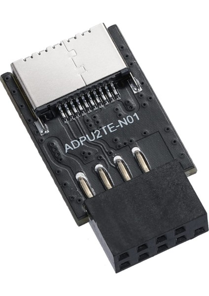 Alfais 4936 USB 2.0 9 Pin - Type-E Anakart Çevirici Dönüştürücü Adaptör