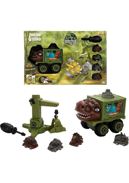 Dino Sök Tak Dinozor Oyun Seti 27 Parça - T-Rex