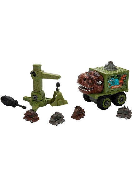 Dino Sök Tak Dinozor Oyun Seti 27 Parça - T-Rex