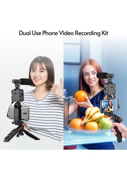 Cep Telefonu Vlog Video Seti Masalı Tripodlu Uzak Kontrollü Anında Çekim Aleti (Yurt Dışından) indirimleri