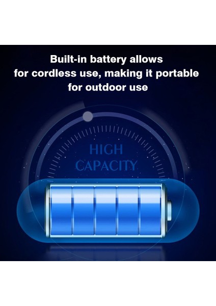 USB Mini Masaüstü Fanı 360° Dönen 3 Hız Seviyesi (Yurt Dışından)