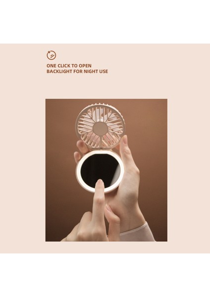 LED Makyaj Aynası Taşınabilir Katlanabilir Şarj Edilebilir Üç Hızı (Yurt Dışından) modelleri