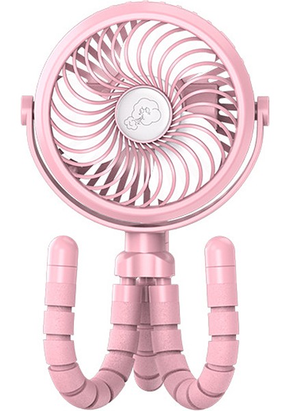USB Şarj Edilebilir Mini Fan 3 Hız 360 Derece Dönüşlü (Yurt Dışından)