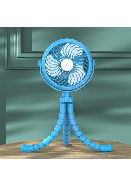 USB Şarj Edilebilir Mini Fan 3 Hız 360 Derece Dönüşlü (Yurt Dışından)