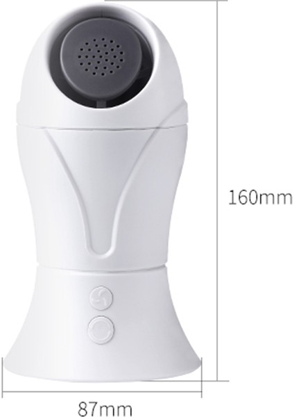 Mini USB Yaprak Yoklu Fan Aroma Dağıtıcı 90 Derece Dönen Sessiz (Yurt Dışından)