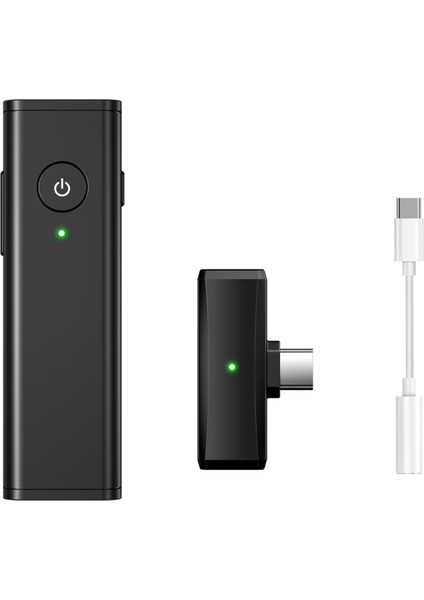Mini Kablosuz 2.4g Lavalier Mikrofon Gürültü Azaltma Gerçek Zamanlı Ses Monitörü (Yurt Dışından)