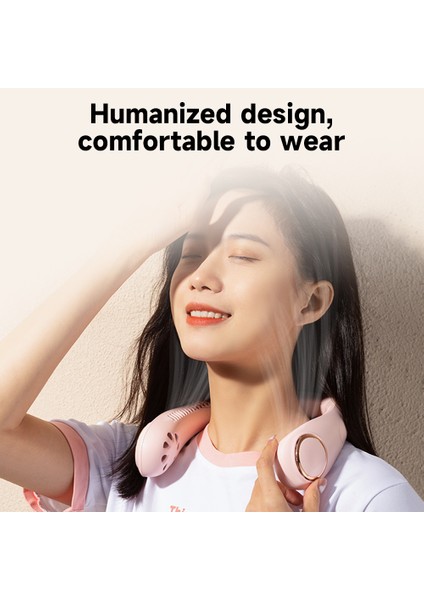 Taşınabilir Kılıfsız Boyun Asılı Vantilatör 3 Dişli Ayarlı 360° Çıkışı Açık Yeşil (Yurt Dışından) indirimleri