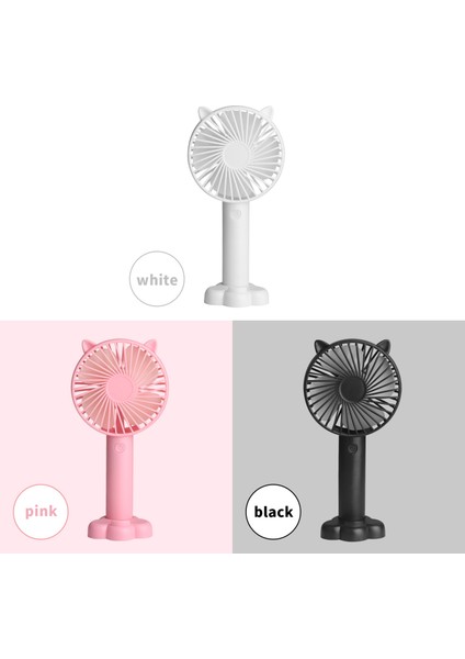 Mini Taşınabilir 3 Hız Ayarı USB Şarj Edilebilir Fan (Yurt Dışından)