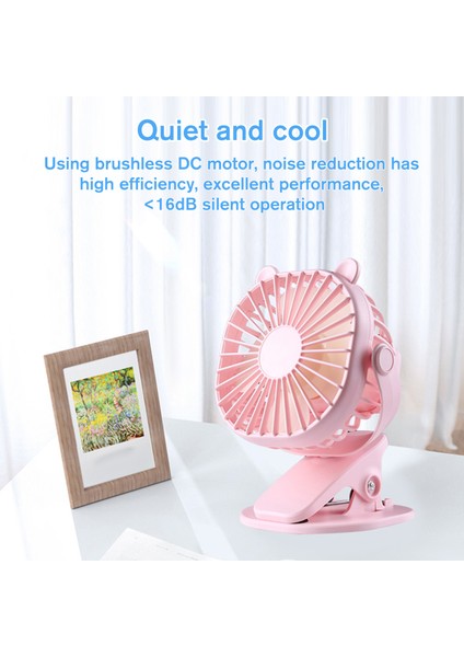 USB Masa Fanı 3 Hız 360° Ayarlı (Yurt Dışından) fırsatları