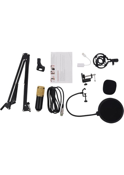 BM800 Profesyonel Kondansatör Mikrofon Seti (Yurt Dışından)