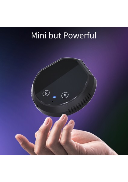 Masaüstü USB Konferans Hoparlörü 360° Yönsüz Pc Için Tak ve Kullan (Yurt Dışından)