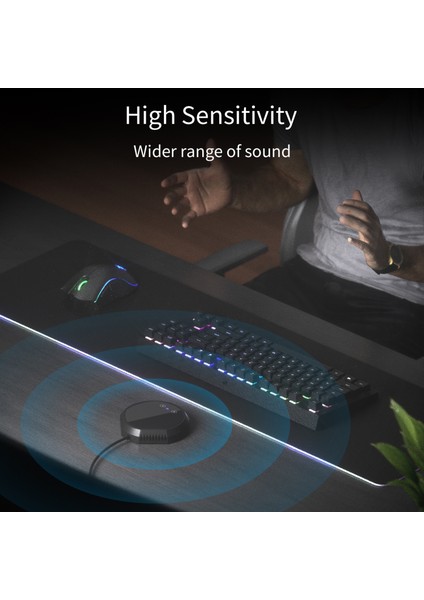 Masaüstü USB Konferans Hoparlörü 360° Yönsüz Pc Için Tak ve Kullan (Yurt Dışından)