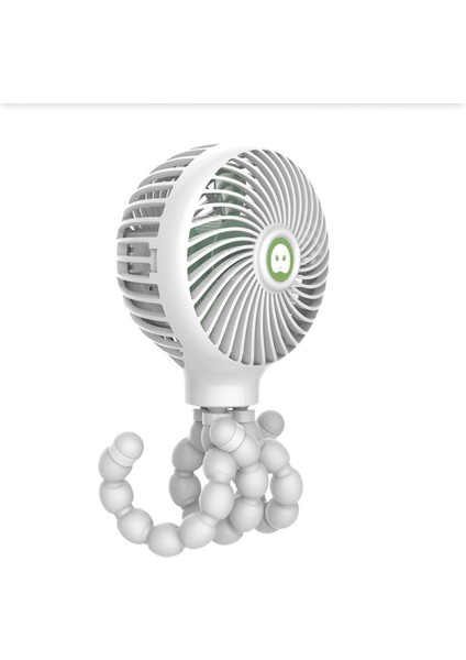 Mini Taşınabilir Ahtapot Şekilli USB Şarjlı 3 Hızlı Fan (Yurt Dışından)