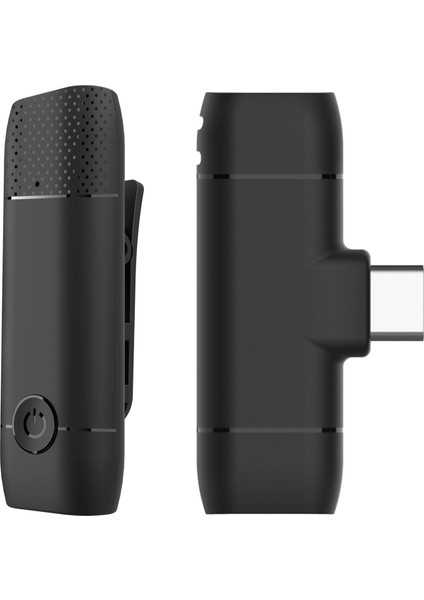 M10 Kablosuz Lavalier Mikrofon 2.4g Tak ve Çalıştır Gürültü Azaltma (Yurt Dışından)