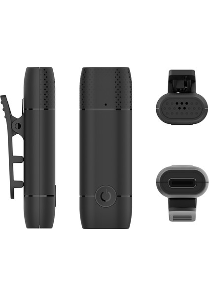 M10 Kablosuz Lavalier Mikrofon 2.4g Tak ve Çalıştır Gürültü Azaltma (Yurt Dışından)