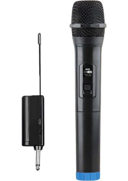 Karaoke Partisi Için Uygun Siyah Vhf El Ayrıklı Kablosuz Mikrofon (Yurt Dışından)