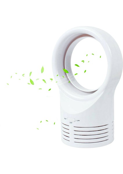 Ev Mini Kanatsız Taşınabilir Sessiz Masa Fanı (Yurt Dışından)